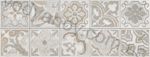 Плитка декор настенная InterCerama Dolorian 23 x 60 светло-серый 071-1