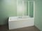Душові двері для ванн AVDP3 - 150 профіль білий пластик Rain _ ТМ _ ТМ 40VP010241