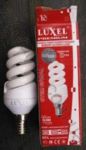 Лампа енергозберігаюча E14 13 Вт  2700К slim spiral Luxel 104 H