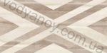 Плитка декор настінна Savoy Heometry Rhombus бежевий 300 x 600 401421