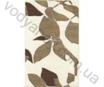 Плитка декор настенная Liryka bianco 30 x 45  листья A Cersanit