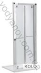 Душевая дверь GEO 6  80 x 190 pivot стекло Prismatic Kolo GDRP80205003