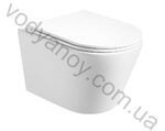 Унітаз підвісний Altea Rimless Volle сидіння Slim Slow-closing